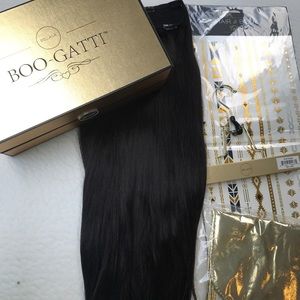 BOO-GATTI HAIR EXTENSIONS OFF BLACK (1B)
